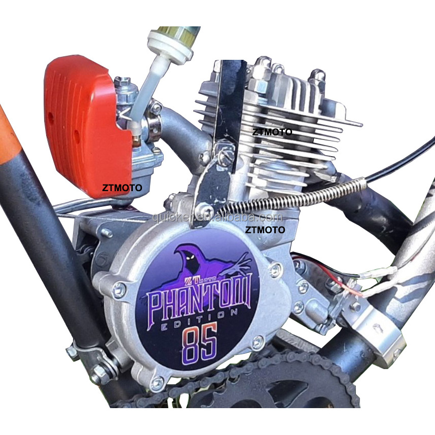 2 stroke bike engine 85cc Phantom 85 GEN3 80cc 100cc motorized bike motor 2 tempos bicimotor scooter