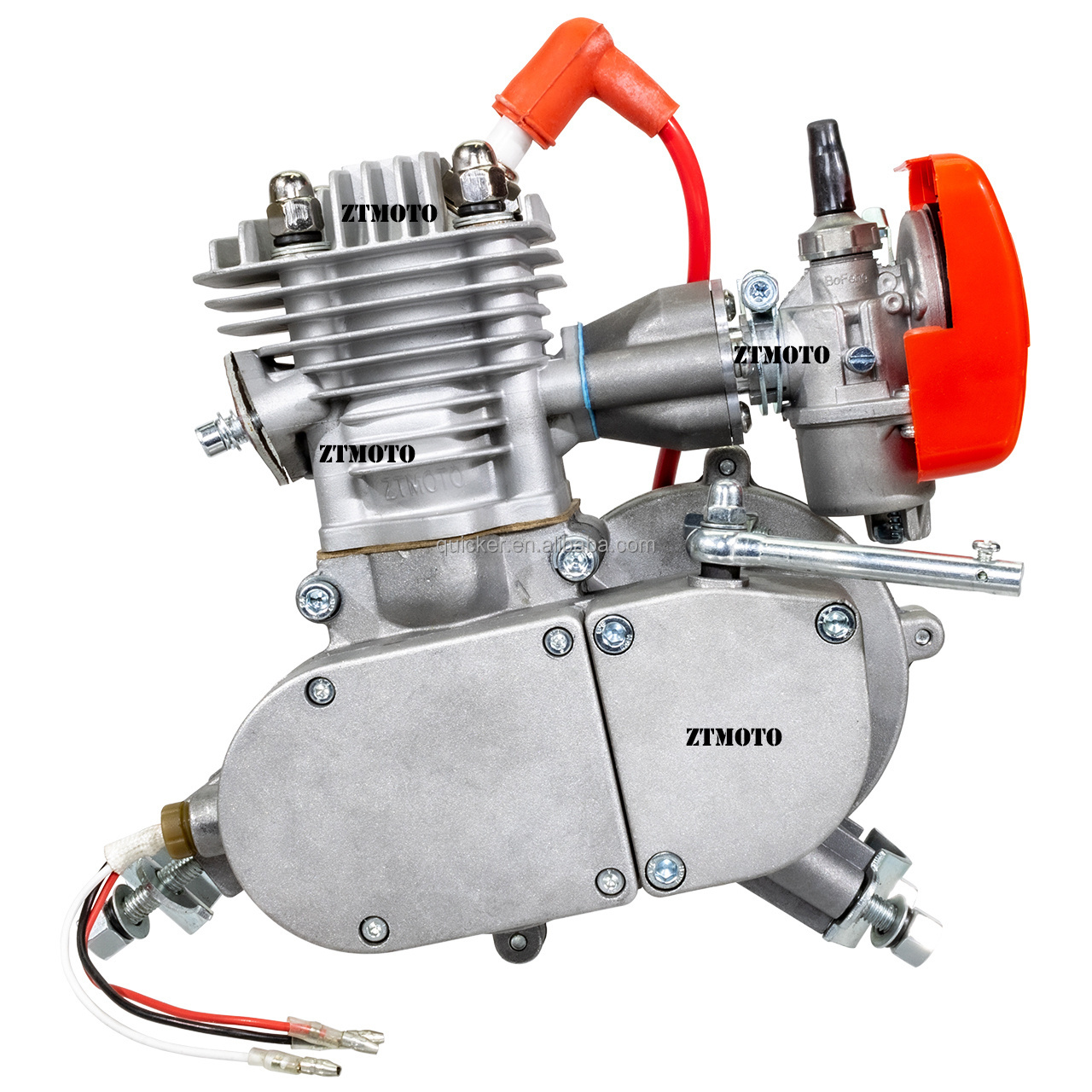 2 Stroke Gasoline 100cc 85cc Bicycle Engine Kit for Motorized Bicycle Phantom 85 Motorised Bike Motor