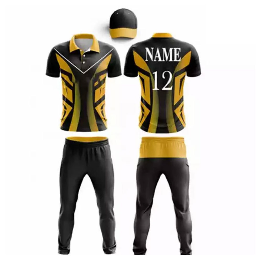 Latest Design 100% Polyester Cricket Jersey And Pant Cricket Uniform Cheap Price Cricket Uniform