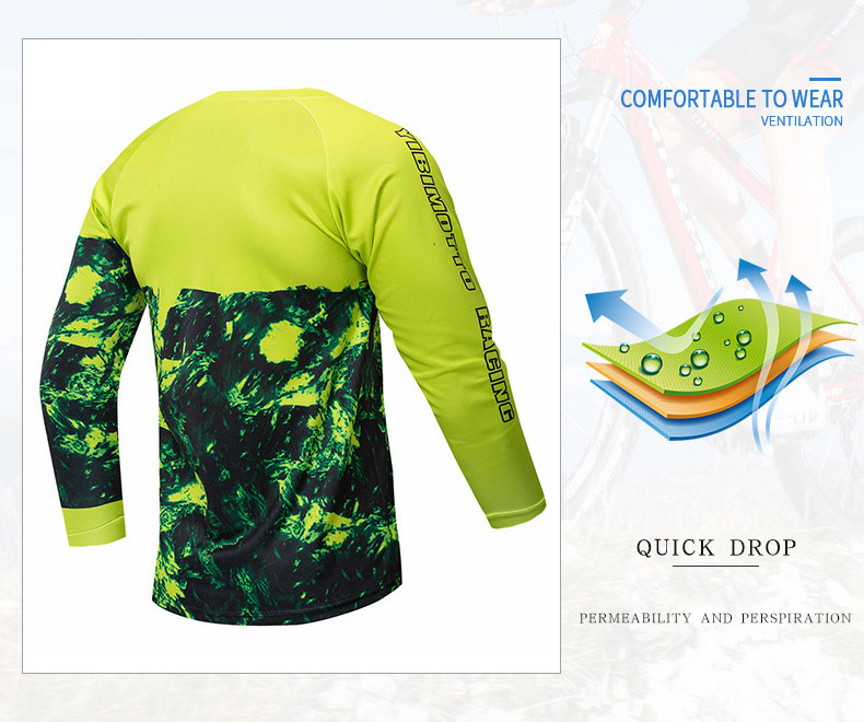 OEM ODM mens mtb dirt bike auto racing wear suit riding Jerseys and Pants sets motocross jersey fully custom sublimated