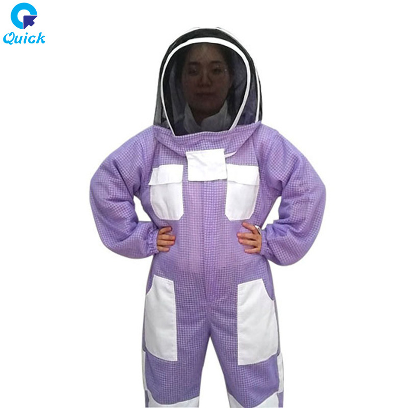 2023Custom Beekeeping Suit Beekeeper Professional Clothing Mosquito Suit Bees Breathable Anti Beekeeping Clothing Full Body Suit