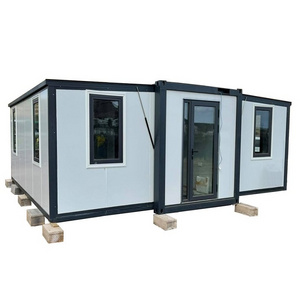 QSH house container homes 40ft luxury classic hotel restaurant coffee shop restaurants mobile home frames whole sale