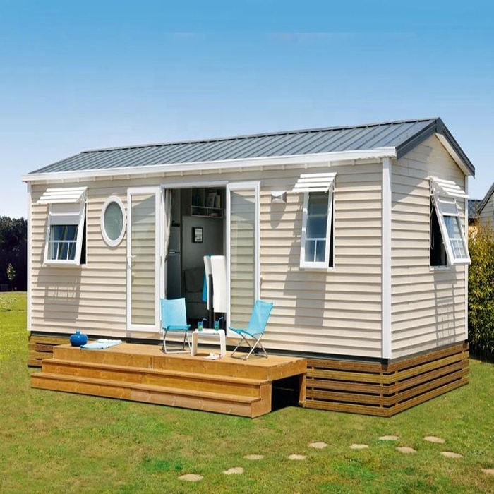 Prefabricated cheap ready made 1 bedroom mobile homes 2bedroom prefab house