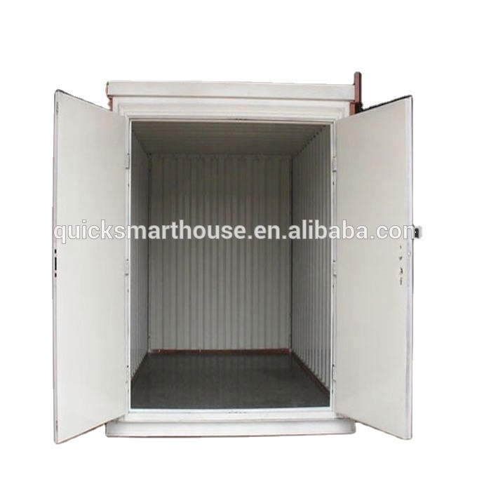 Portable Storage Container/flat-pack Container Houses Flat Pack & Container Loading Light Steel Structure & Sandwich Panel QSH