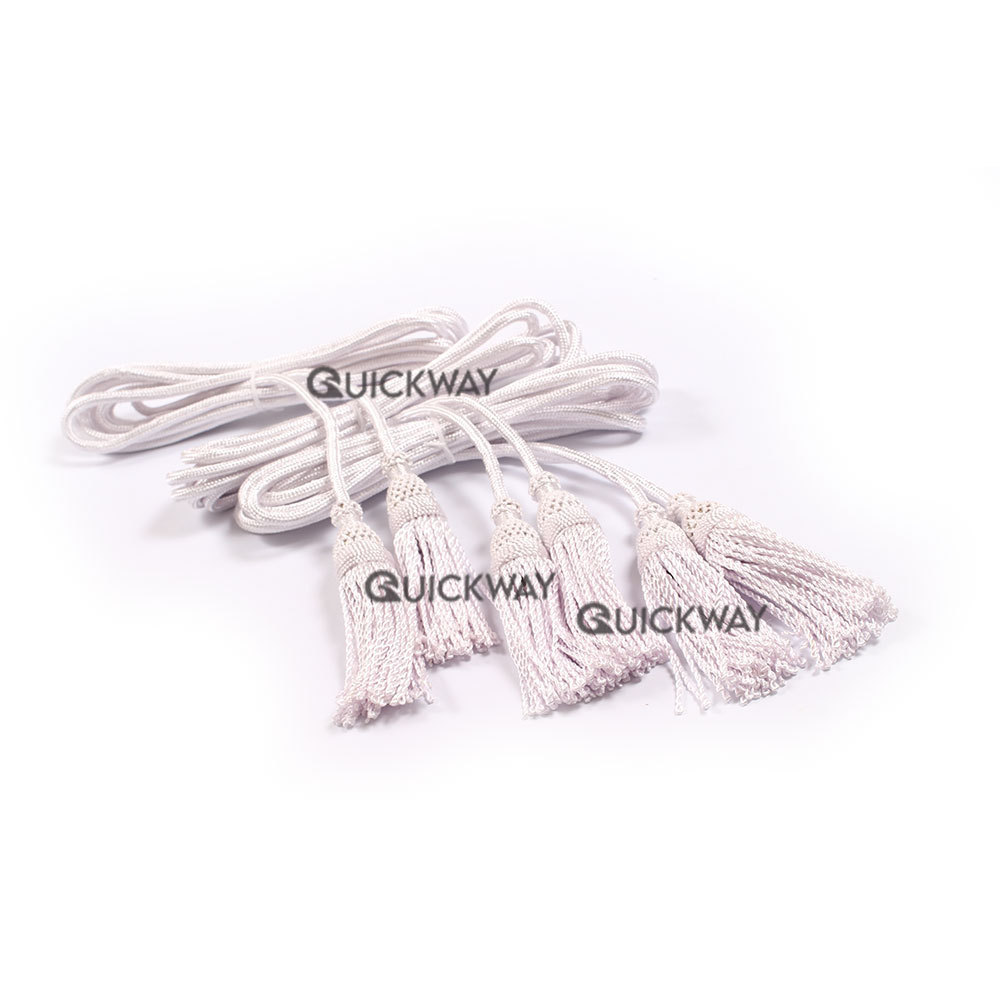 OEM Bugle Cords for Marching Bands Wholesale Bagpipe Cords with Tassels Handmade Bugle Cords Sale Bulk Quantity