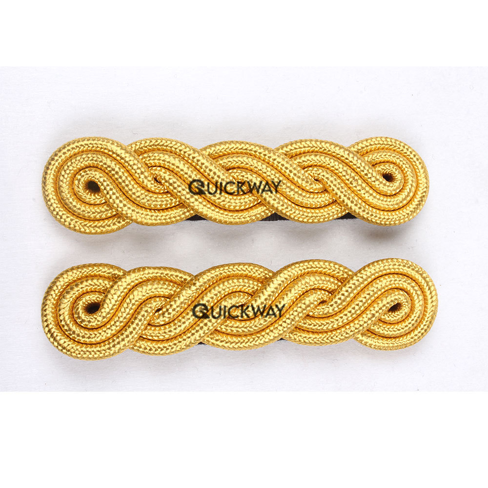 high quality sale customized uniform shoulder boards ceremonial shoulder ranks shoulder boards embroidered