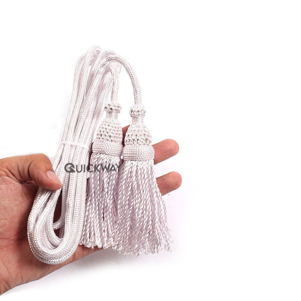 OEM Bugle Cords for Marching Bands Wholesale Bagpipe Cords with Tassels Handmade Bugle Cords Sale Bulk Quantity