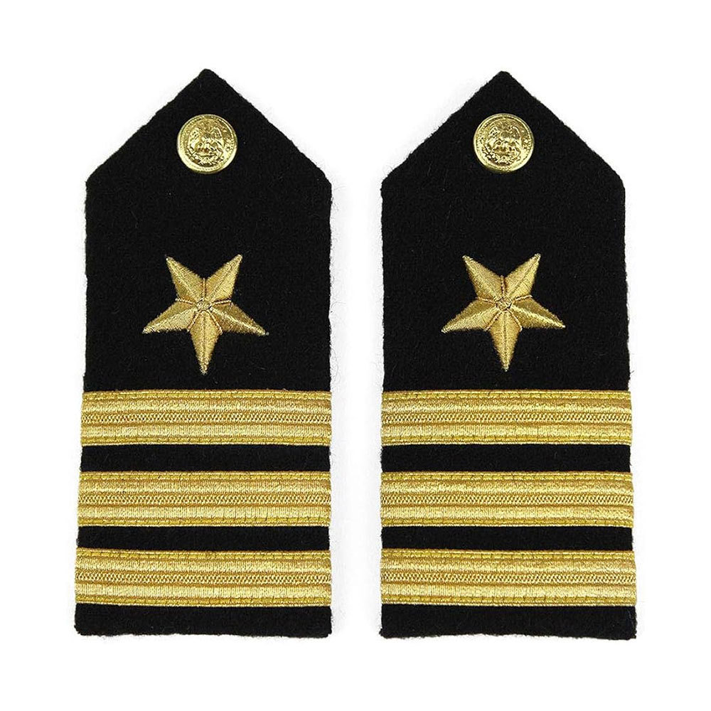 Pair of US Ceremonial Uniform Hard Shoulder Boards