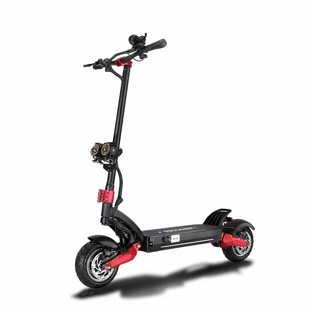 China 3200W Dual Motor Powerful Cheap Two Wheel 10 Inch Fat Tire Off Road E Scooter Foldable Adult Electric Scooter For Sale