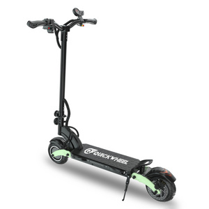 Quickwheel Whale 48V 2000W Dual Power Electric Mobility Scooter Eu Warehouse 8.5 Inch Off Road Electric Scooter Trailer