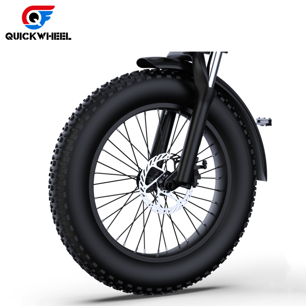 Long Distance 48V 15Ah 1000W Fat Tire Foldable 20 Inch Hub Motor E Bike Dual Lithium Battery Used Electric Bicycle For Sale