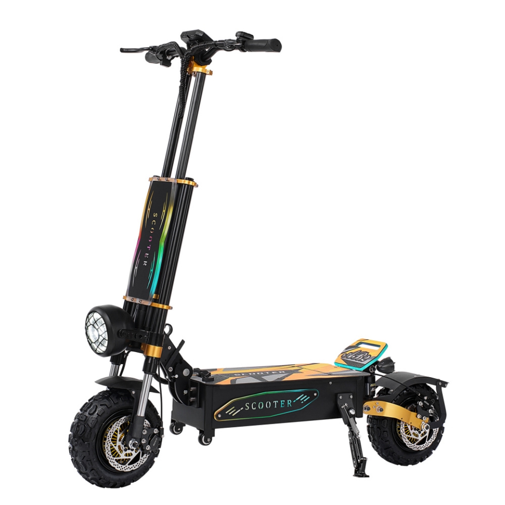 Quickwheel AB2 Big Wheel Electric Scooter 2 Wheels Electric Adult Scooter 60V 40Ah 6000W Electric Scooters Long Range 11 Inch