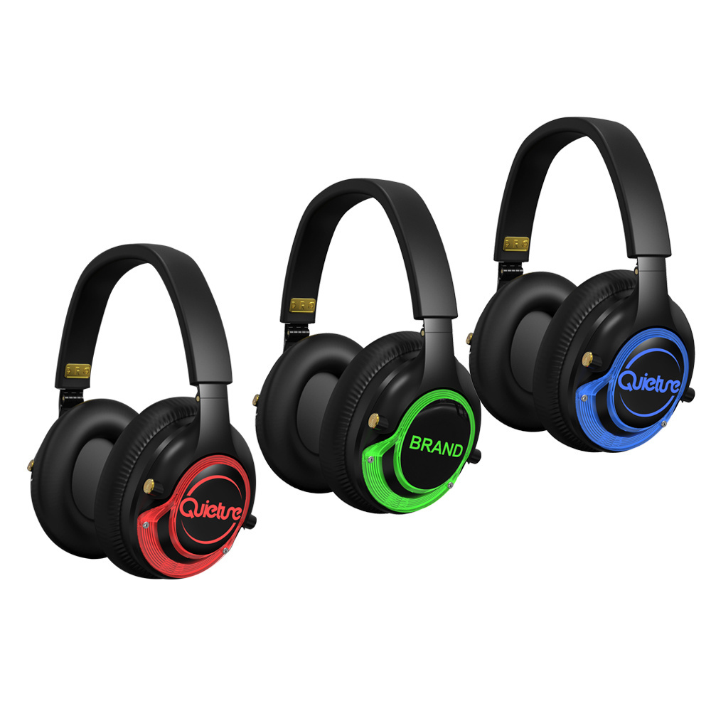 F49 HIFI silent disco headphone and transmitter 500m control rang hush silent disco headphone and transmitter 3 channel headset