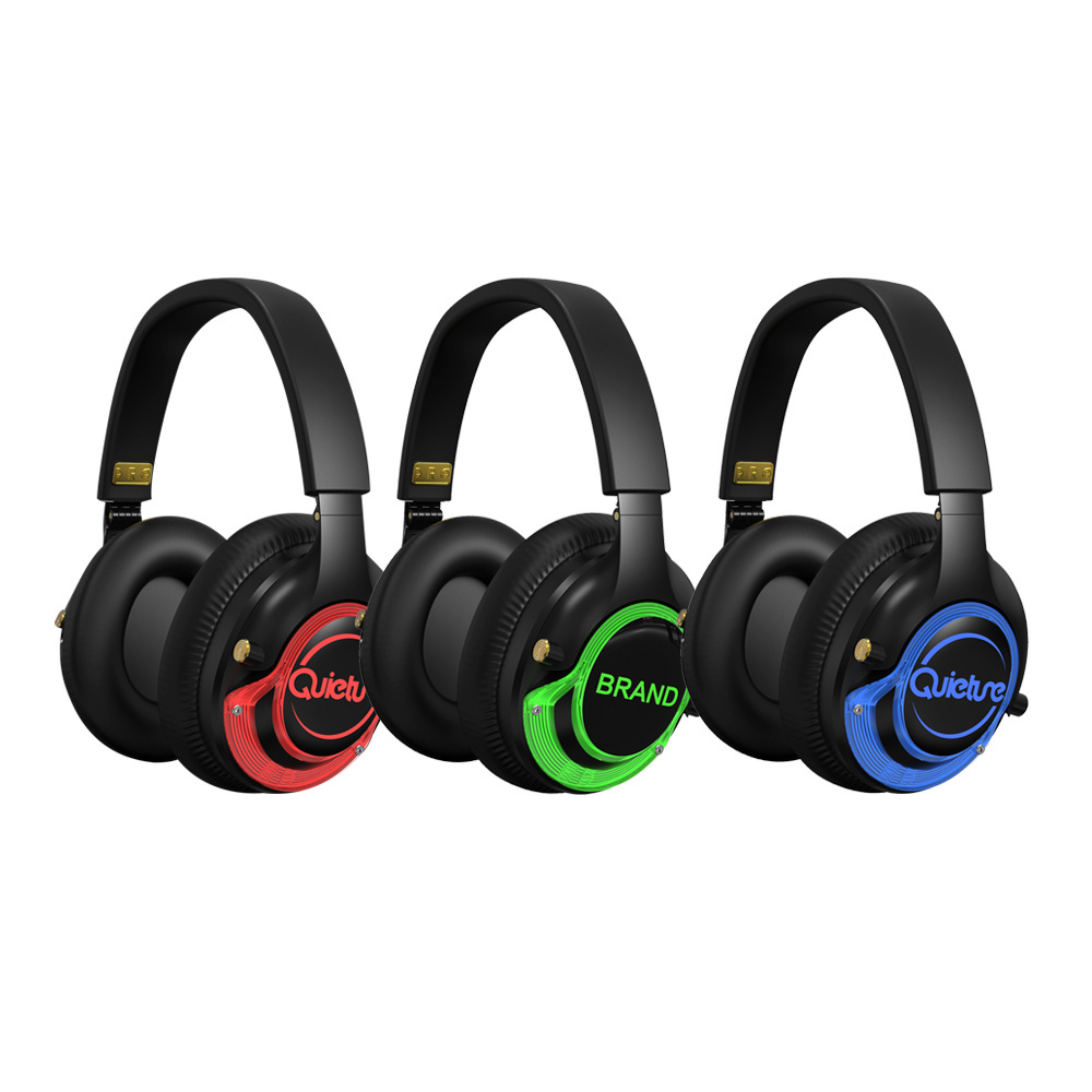 F49 HIFI Silent Disco Headphones with transmitter 2 to 3 fm channel Noise Cancelling headset earphones silent disco equipment