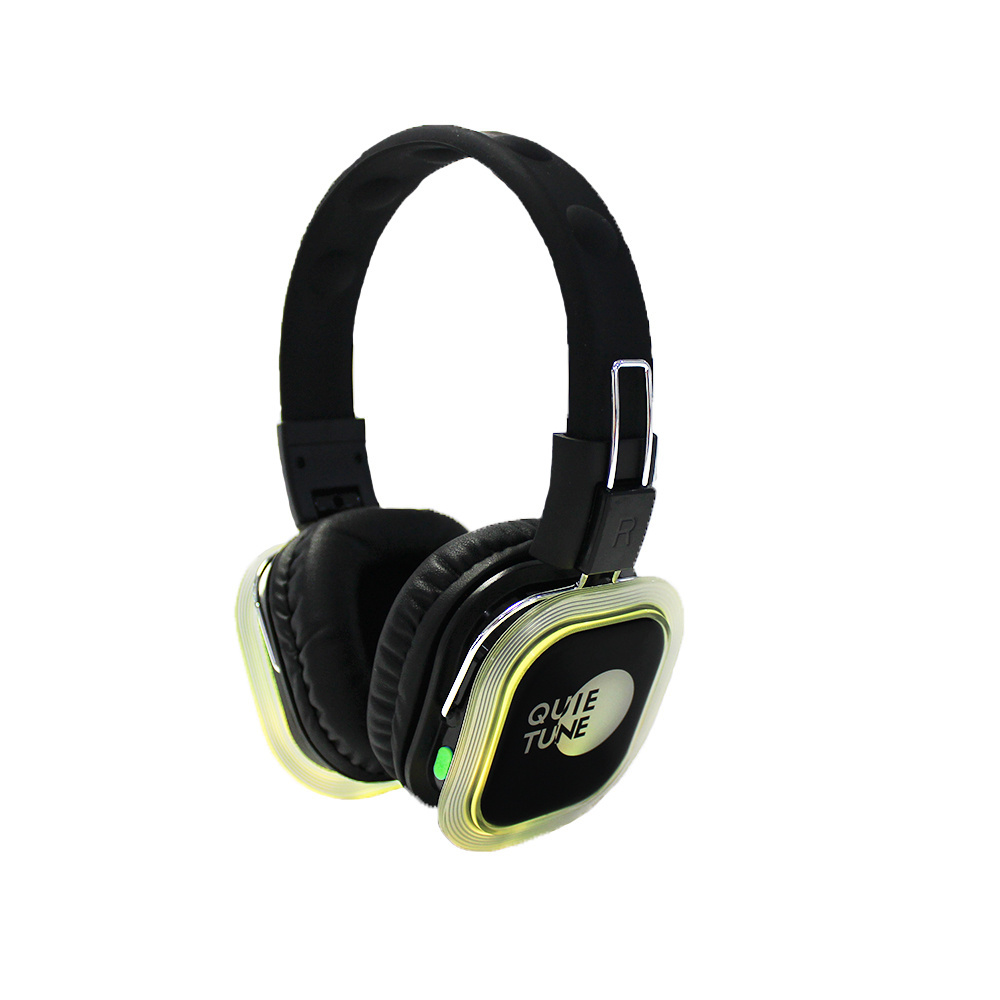 Best Price silent headphone party disco wireless equipment DJ Noise Cancelling hush silent disco 2 or 3 channel foldable headset