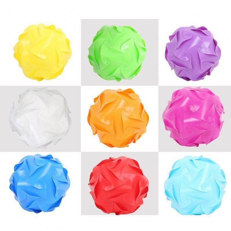 Modern Design Home Decor Wedding Party Decoration  Ceiling Pendant Light 25mm DIY Ball Cover IQ Puzzle Light Jigsaw Shade