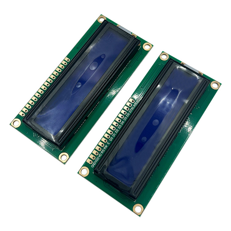 Lcd1602 ic2 ii2 Lcd 1602 Module Blue Screen 16X2 Character Lcd ic2 ii2 Module Lcd1602 1602 Lcd Module Blue