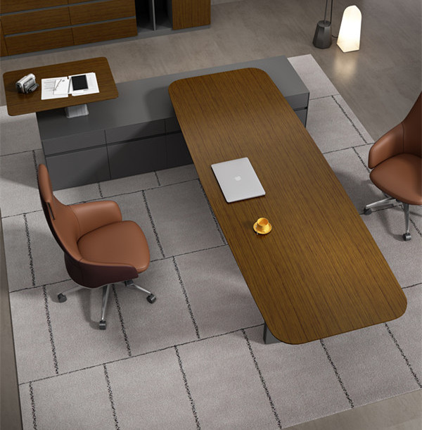 High End Commercial Furniture Unique Modern Design Office Furniture General Manager Wooden Executive Office Table Desk