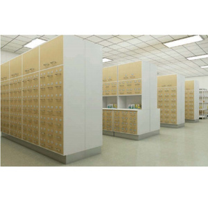 Factory Wholesale Patient Clinic Hospital TCM Pharmacy Medicine Cabinets Traditional Chinese Medicine Storage Cabinet