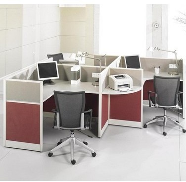 6 person cluster workstation popular modern office design desk