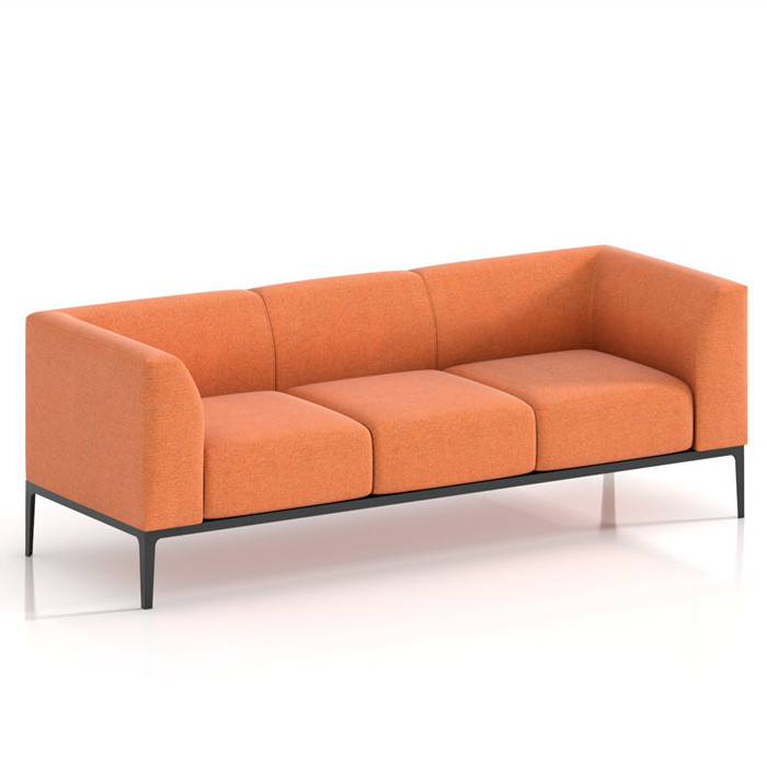 Office Executive Commercial Waiting Area Sofa Furniture New Modern Modular Simple Set Sectional Public Sofa Seating