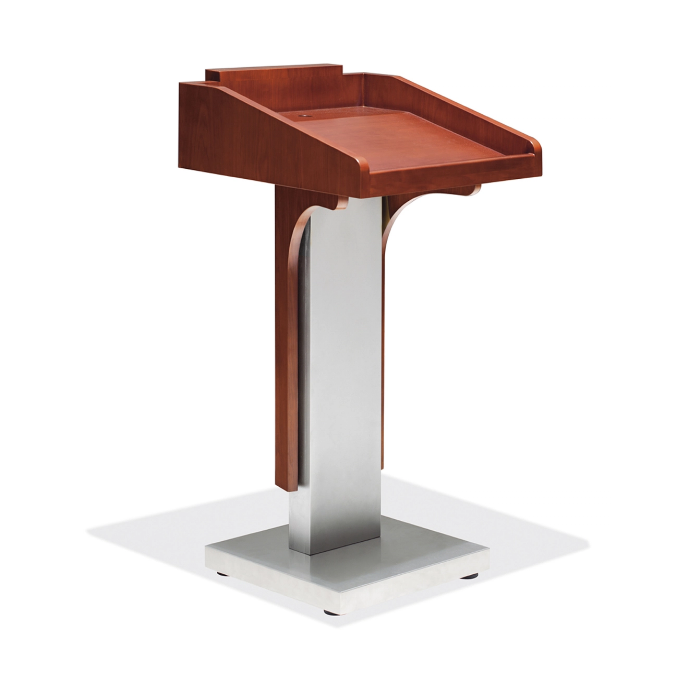 Factory sale Wood Speech Lectern Church Podium for meeting room and  School Atril