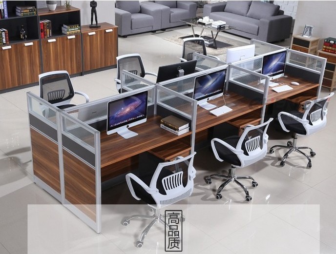 6 person cluster workstation popular modern office design desk