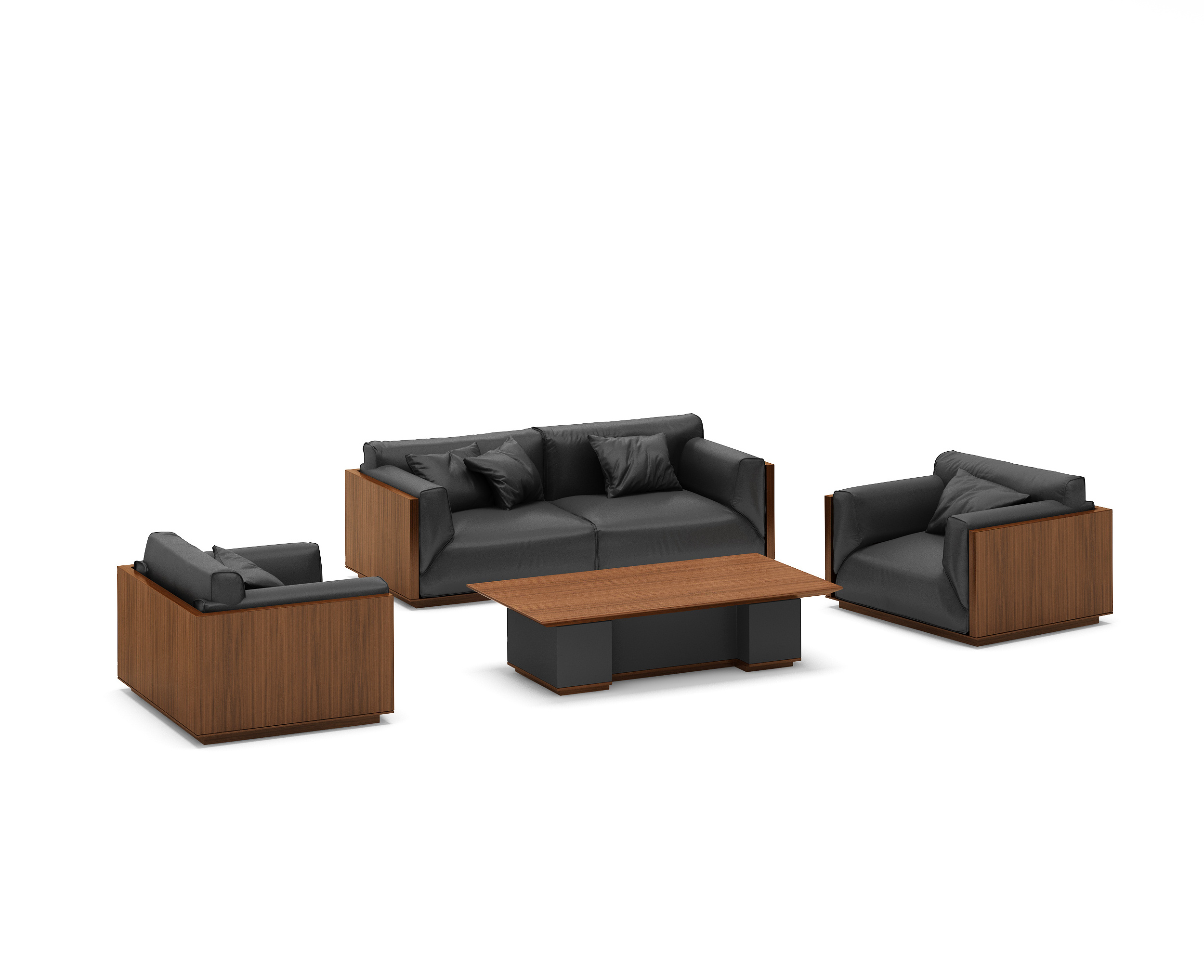 Office sofa New Modern Luxury Ann Single Seater leather Sofa for office space