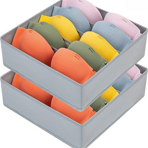 Wholesale non-woven folding storage box home for underwear underwear socks tie storage and sorting