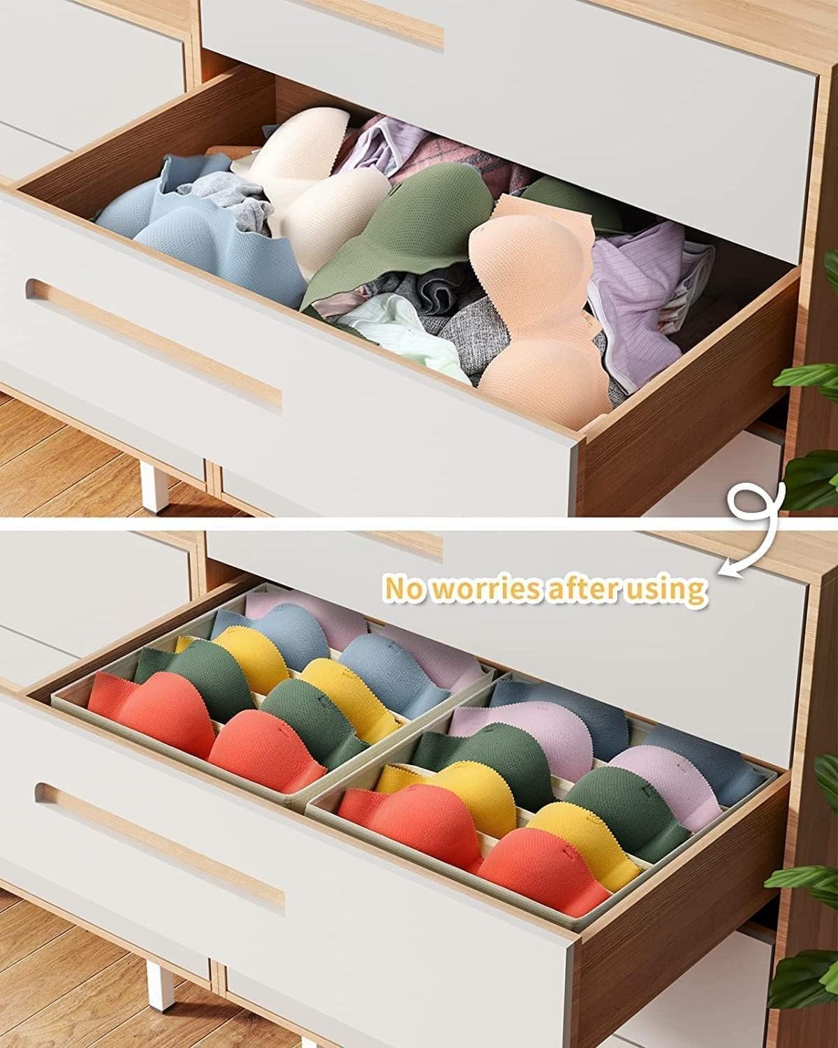 Wholesale non-woven folding storage box home for underwear underwear socks tie storage and sorting