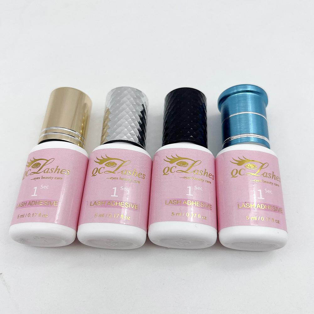 wholesale vegan waterproof oil proof eyelash glue eye lady black sky uv lash glue adhesive eyelash extension glue