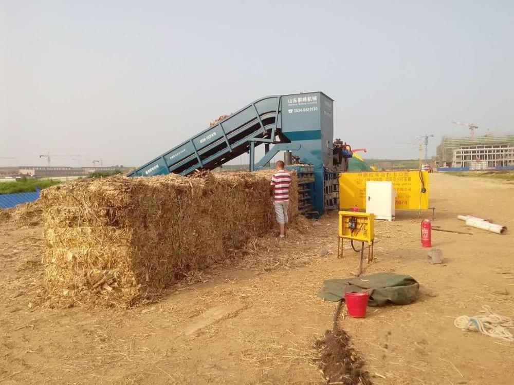 Horizontal alfalfa Paddy pine straw baler machine hay baler