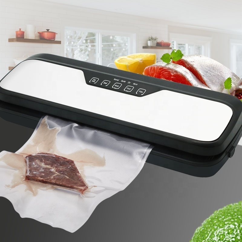 New Design Automatic Stainless Steel Touch Sensitive Portable Food Vacuum Sealer Food Vacuum Saver