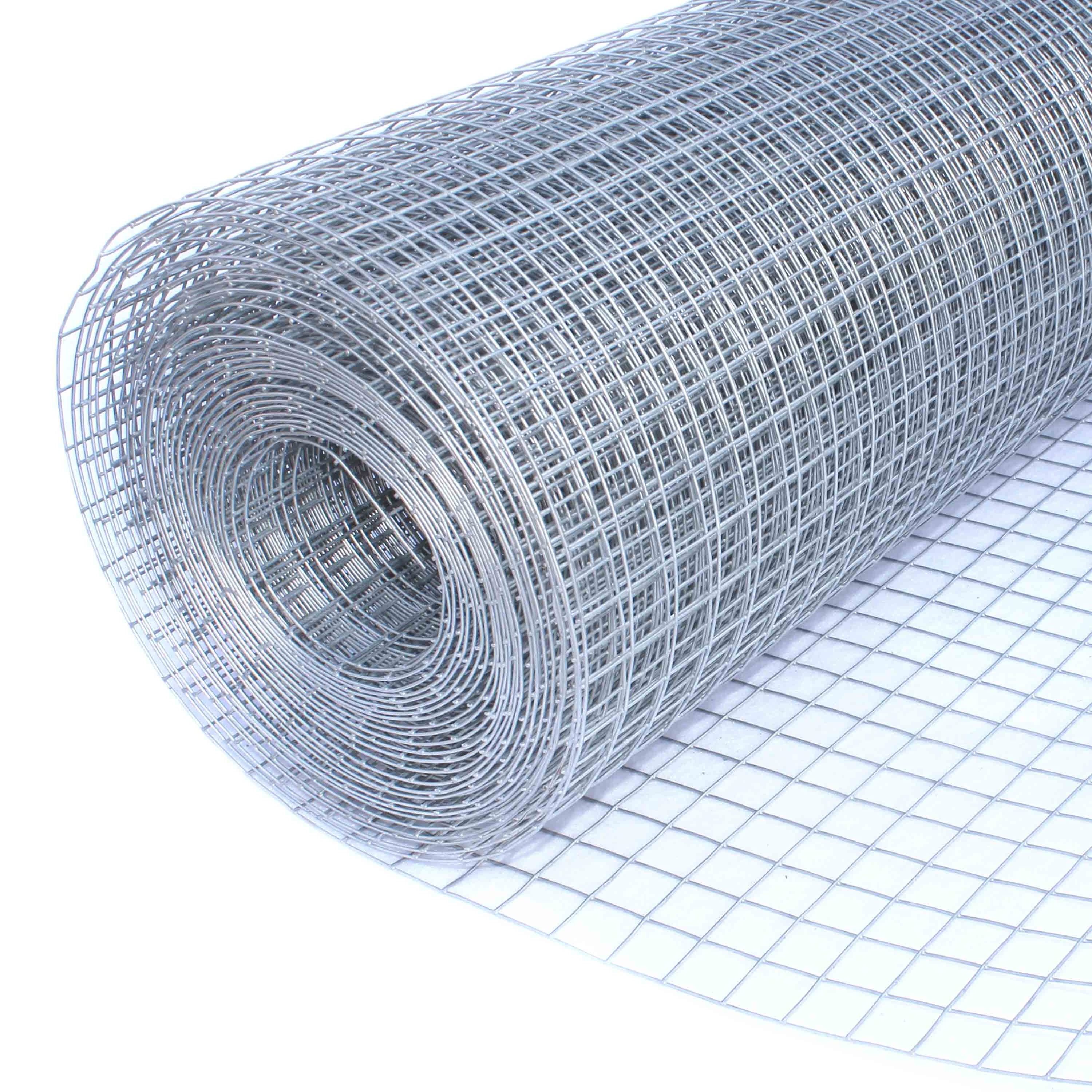 Manufacturer 8 gauge 10 gauge Galvanized welded wire mesh rolls