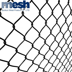 Cheap security used chain link fence with razor blade for sale