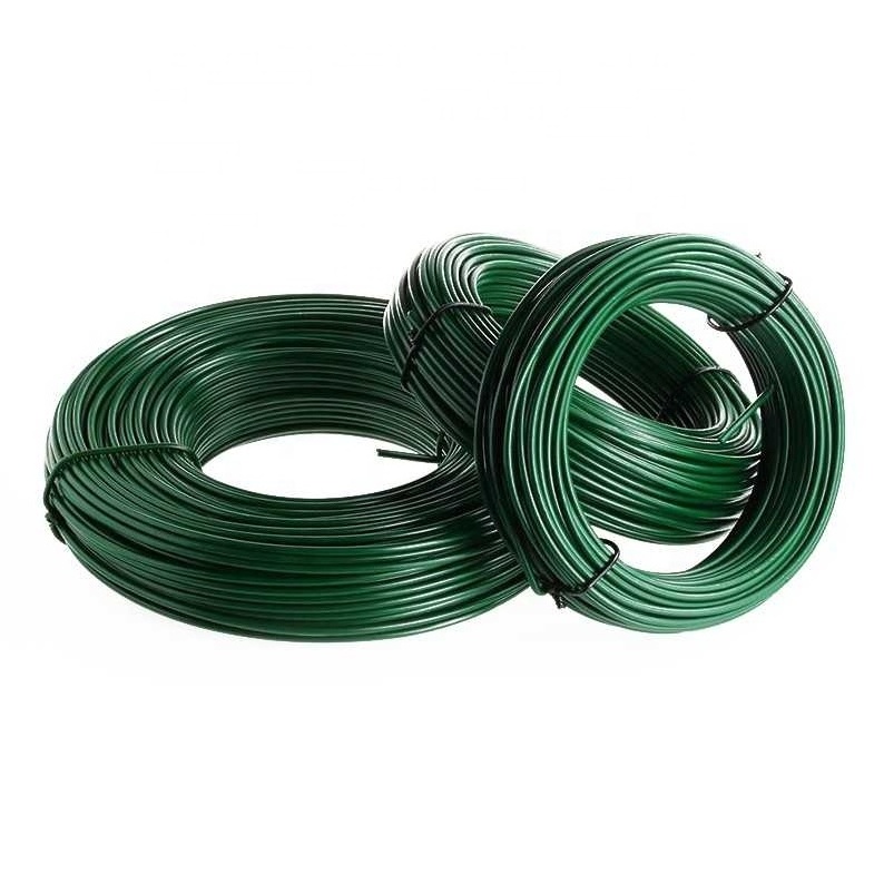 Hot sale plastic PVC coated 0.5~50kg Coil weight garden wire