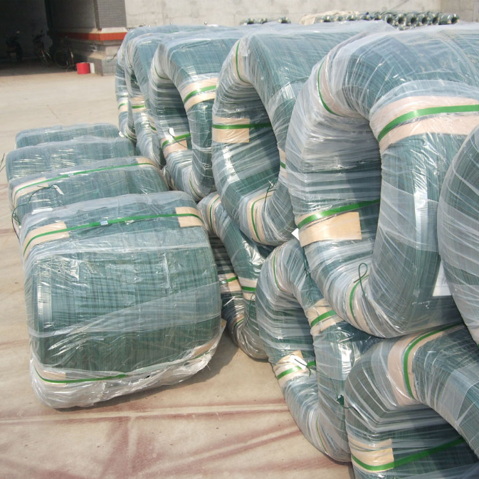 Hot sale plastic PVC coated 0.5~50kg Coil weight garden wire