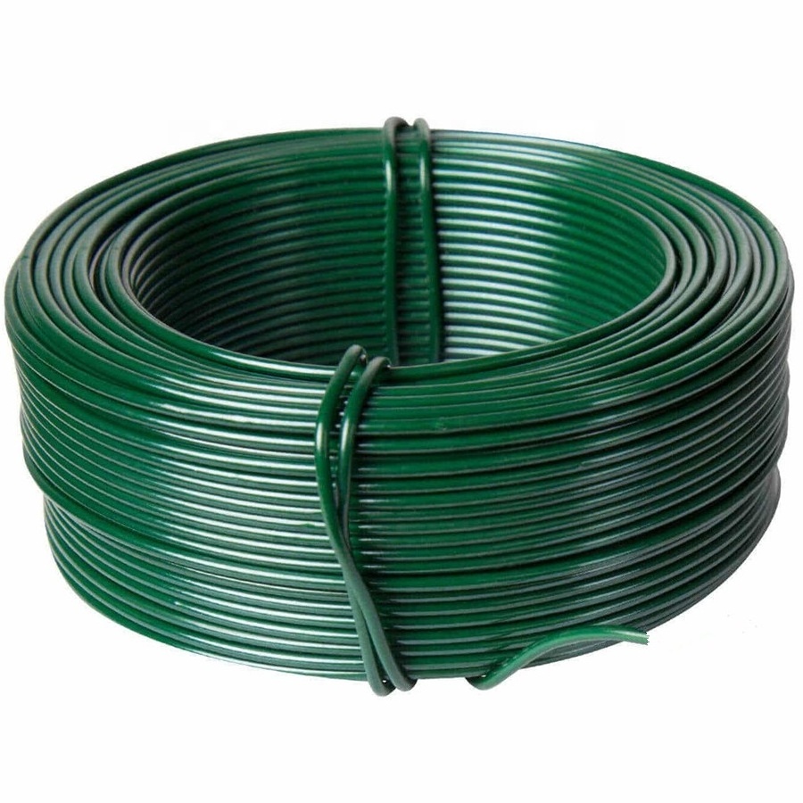 Hot sale plastic PVC coated 0.5~50kg Coil weight garden wire