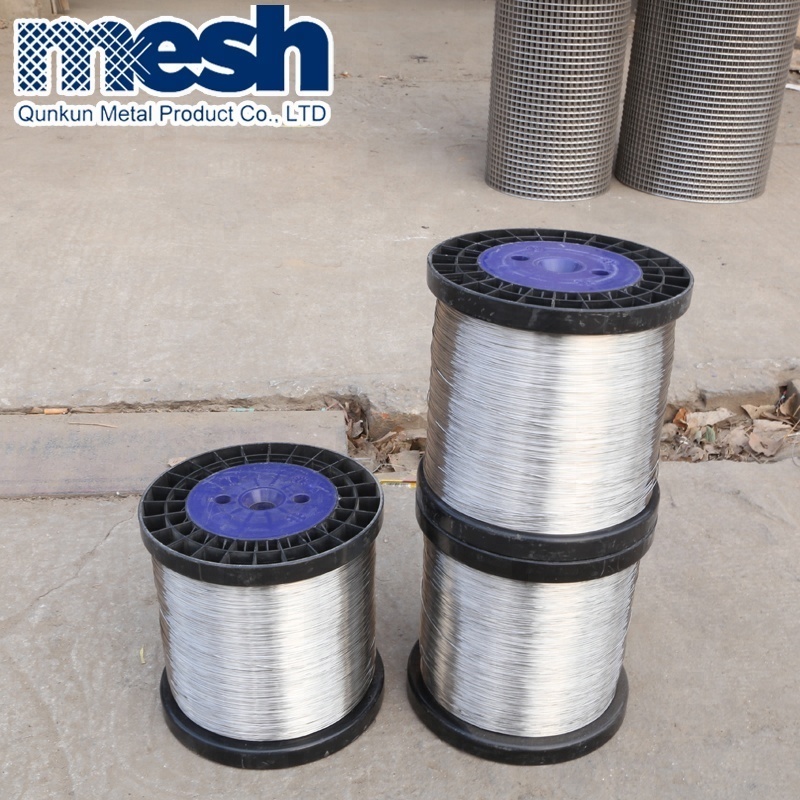 China Factory Welding Stainless Steel Wire Aisi 316 Price Per Kg Qunkun Ss304 316 Thick Sus 304 Stainless Steel Wire for Sales