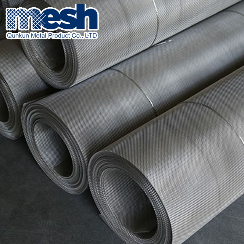 304 304L 316 316L 500 micron stainless steel iron wire mesh fence woven 300 micron Stainless Steel Wire Mesh