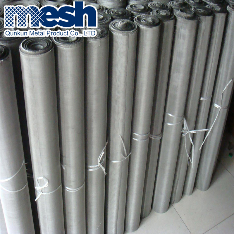 304 304L 316 316L 500 micron stainless steel iron wire mesh fence woven 300 micron Stainless Steel Wire Mesh