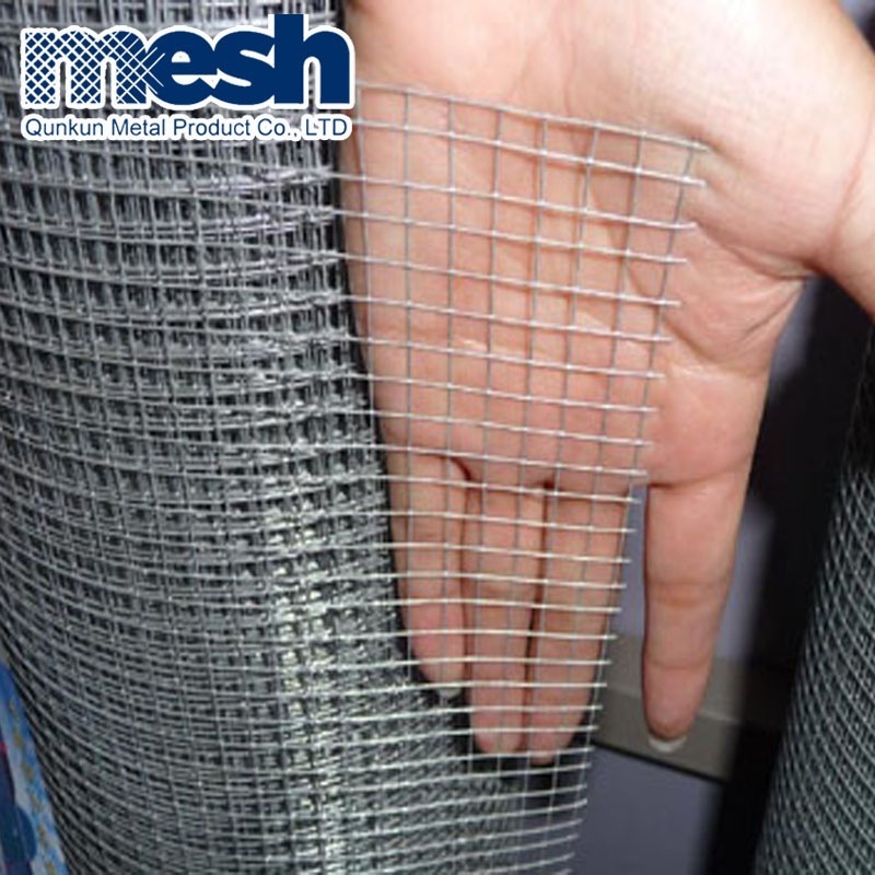 stainless steel welded iron wire mesh galvanized 8 gauge 10 gauge 25mm*25mm hot dipping welded wire mesh