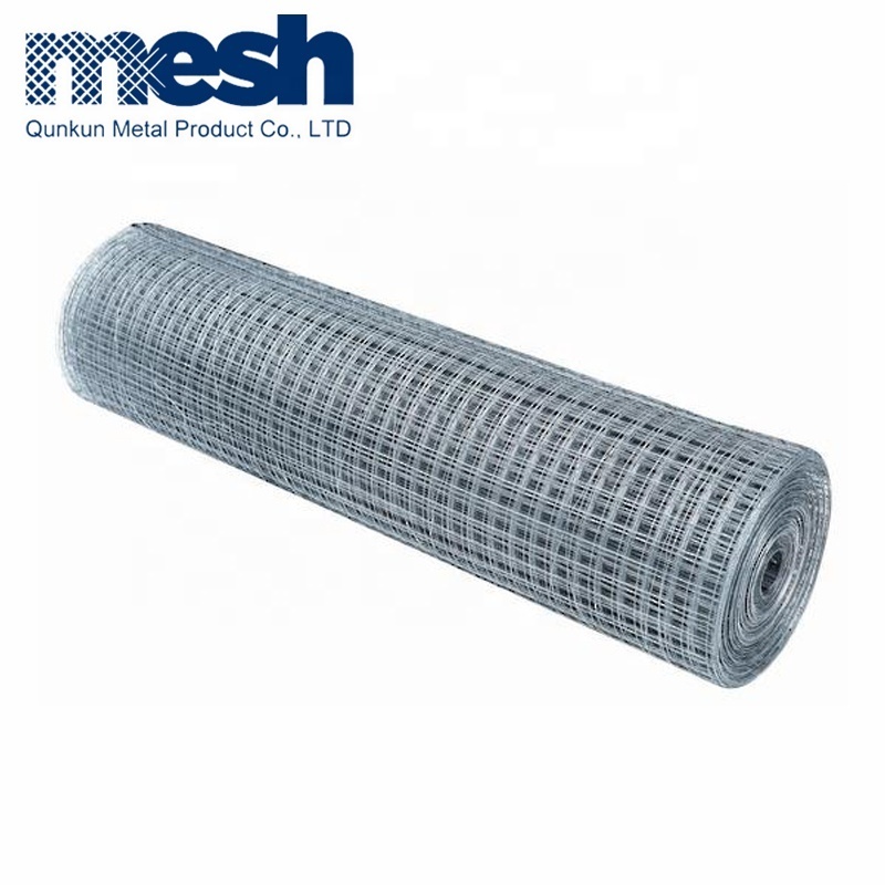 stainless steel welded iron wire mesh galvanized 8 gauge 10 gauge 25mm*25mm hot dipping welded wire mesh