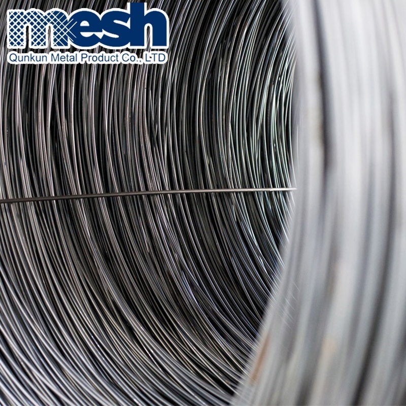 Making Machine QUNKUN Iron Wire Annealed Rebar Tie Wire 16 Gauge Black Free Galvanized Binding black annealed Wire