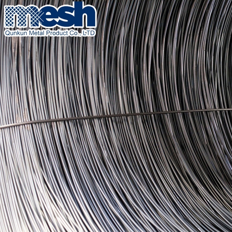 Black Free Welding Building Material Stock QUNKUN 0.2-6.0mm Annealed Wire Iron Binding Wire black annealed wire