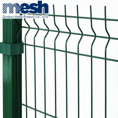 triangle bending fence 3D curved welded wire mesh panel 3d fence