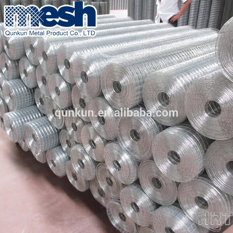 Manufacturer Galvanized Square 0.5-5.5mm Welded Wire Mesh