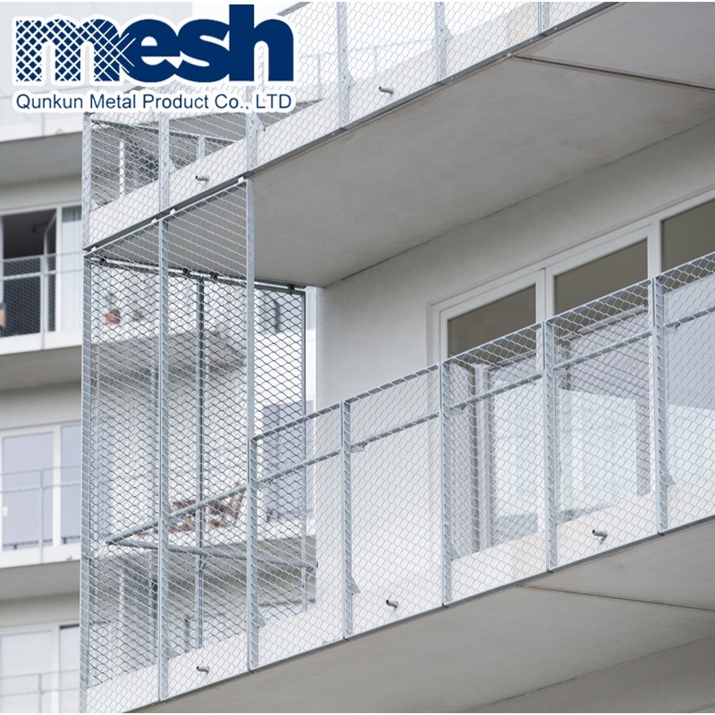 Stainless steel wire rope mesh net / slope protection network