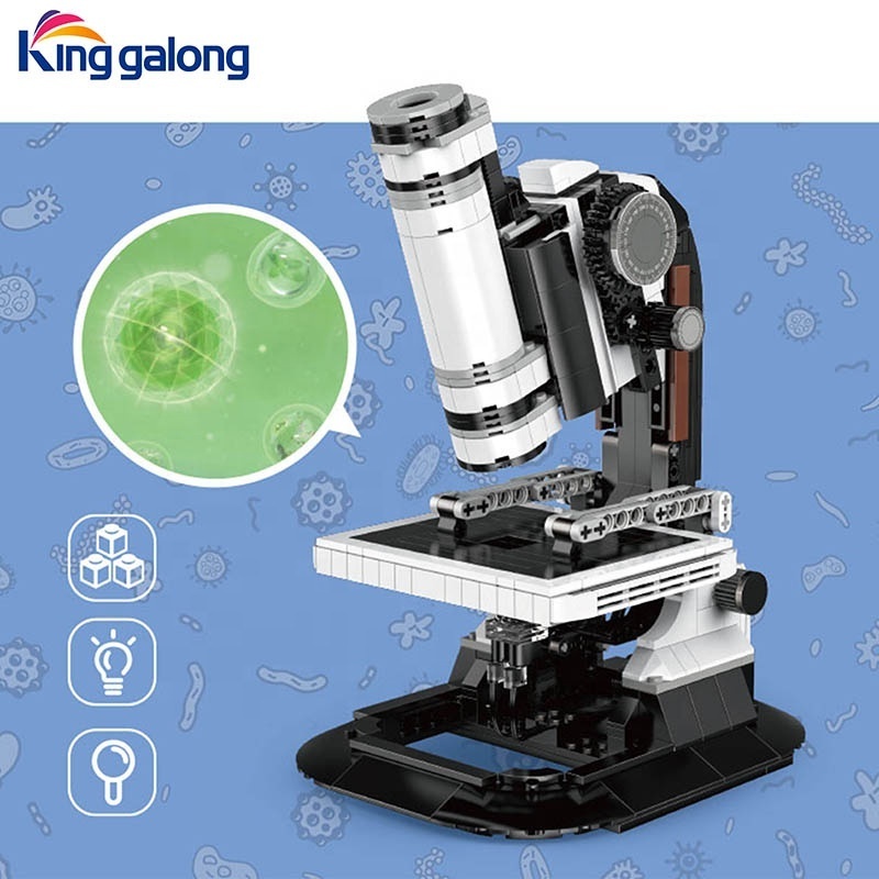 MINI 00425 Microscope plastic Building Blocks Toys set for children