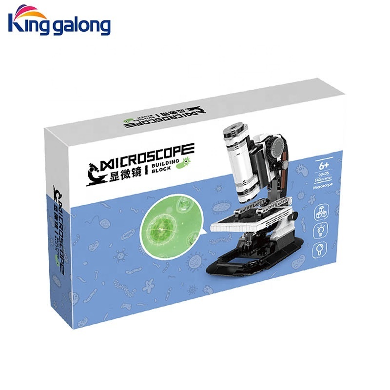 MINI 00425 Microscope plastic Building Blocks Toys set for children